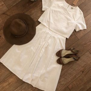 White summer dress